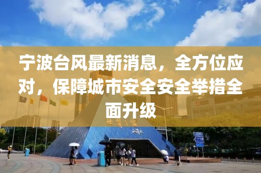 宁波台风最新消息，全方位应对，保障城市安全安全举措全面升级