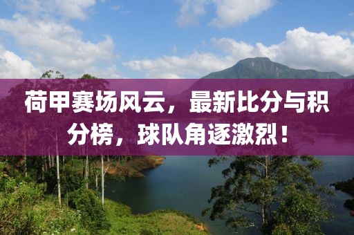 荷甲赛场风云，最新比分与积分榜，球队角逐激烈！