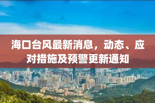 海口台风最新消息，动态、应对措施及预警更新通知