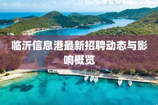 临沂信息港最新招聘动态与影响概览